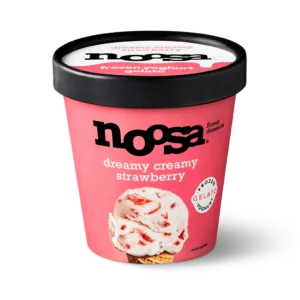 Noosa Strawberries & Cream Gelato