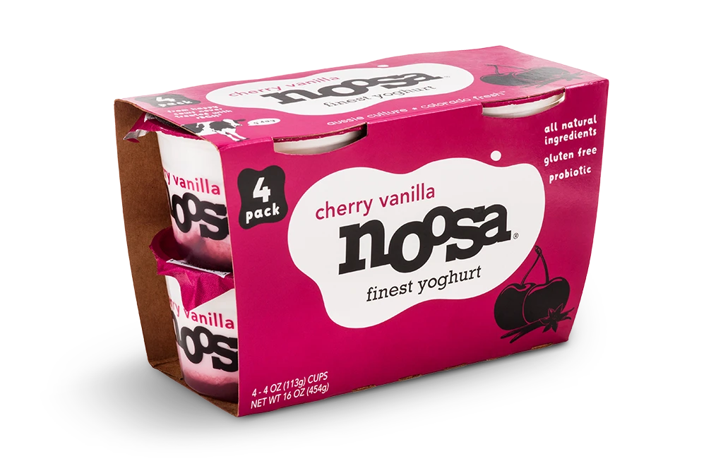 Noosa Cherry Vanilla Yoghurt Multipack