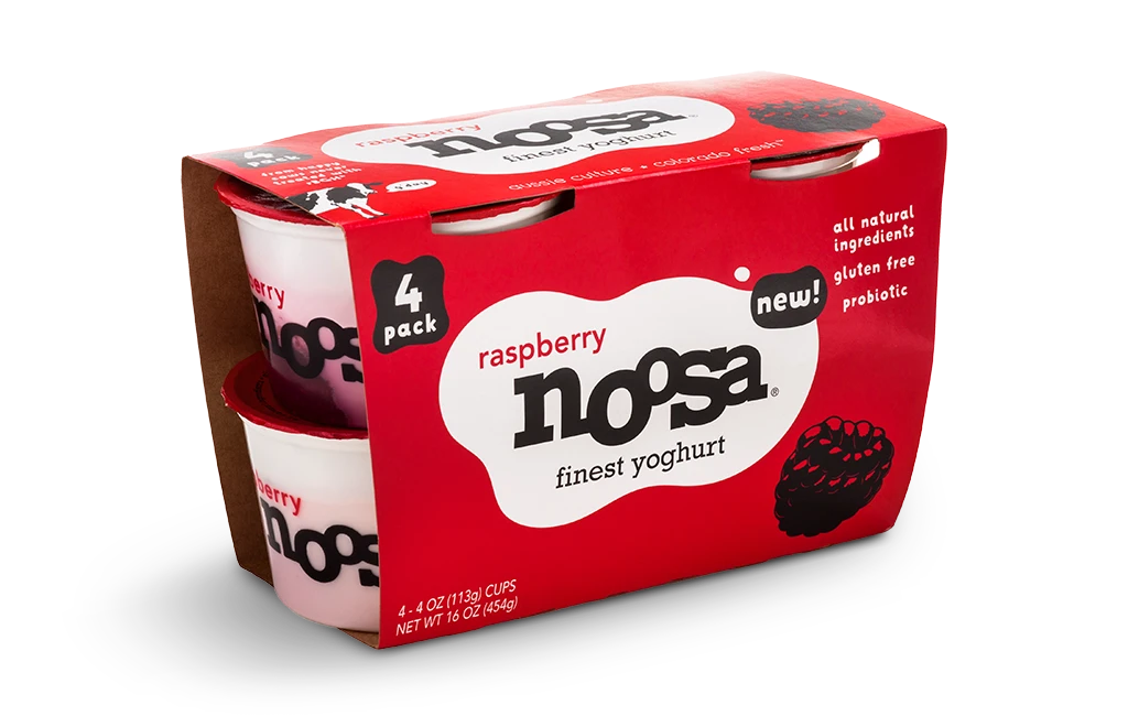 Noosa Raspberry Yoghurt Multipack