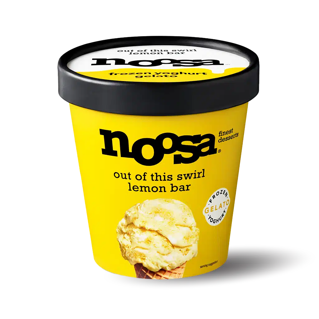 noosa Lemon Bar Gelato Frozen Yogurt
