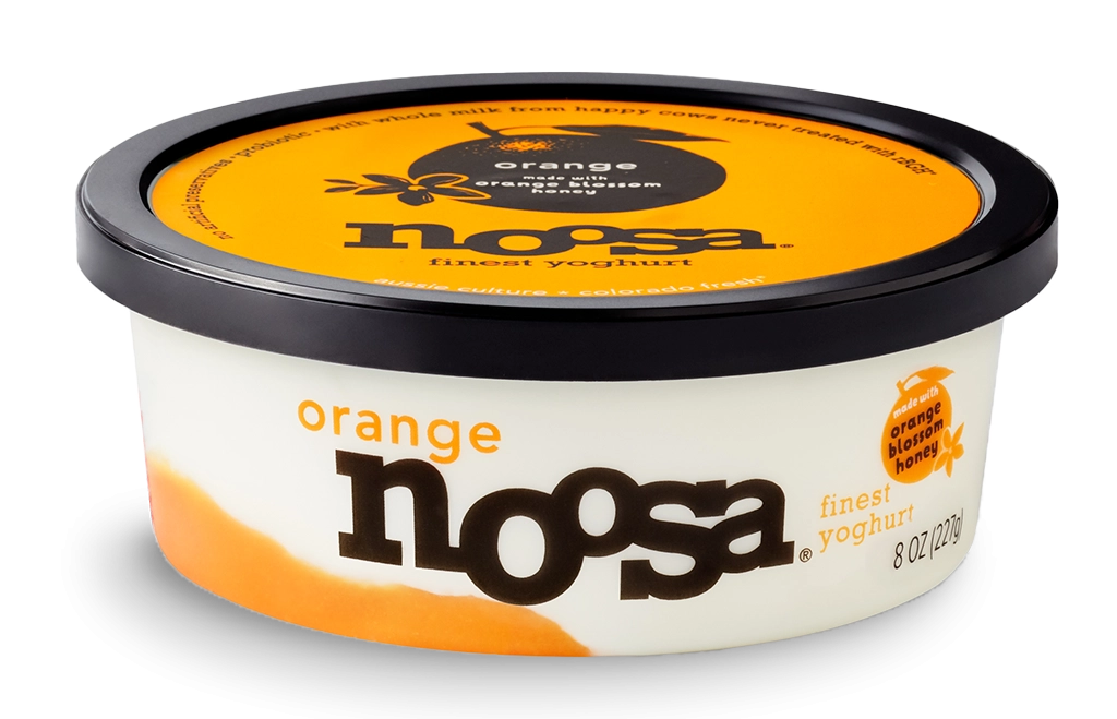 Orange Yoghurt Made With Orange Blossom Honey 8oz