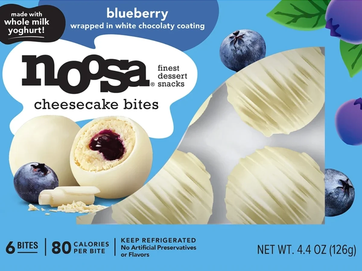 Blueberry Cheesecake Bites - Noosa Yoghurt