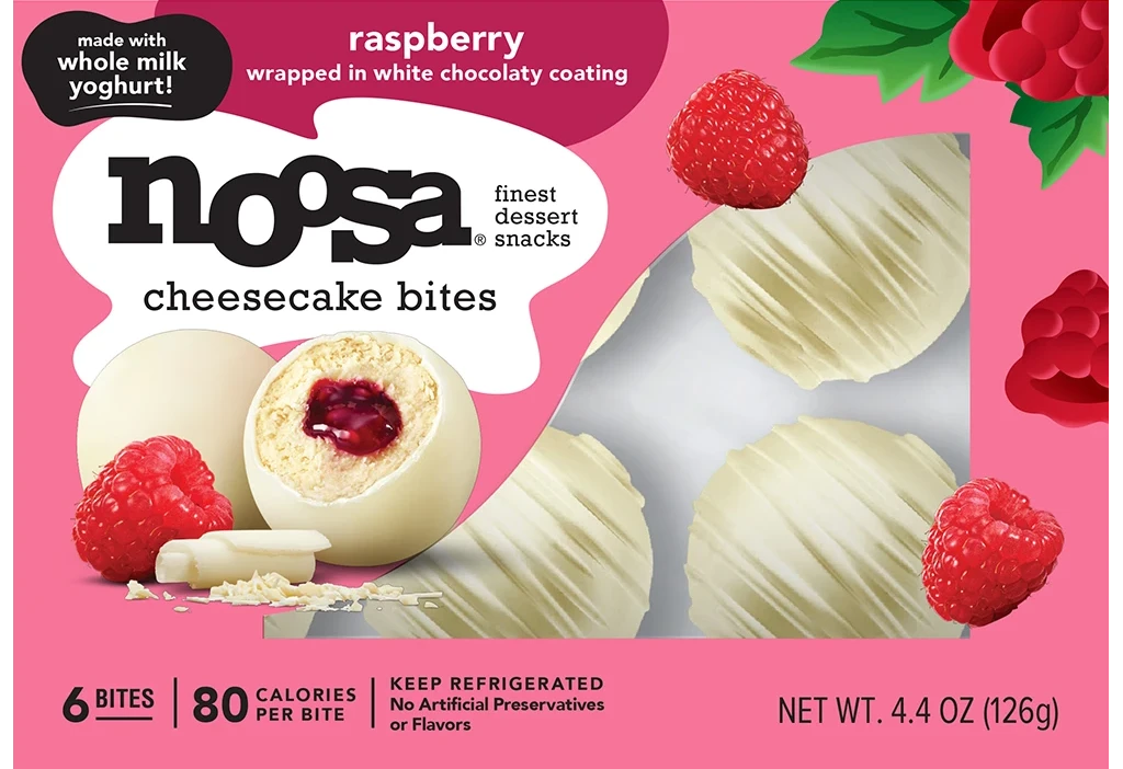 Noosa Raspberry Cheesecake Bites
