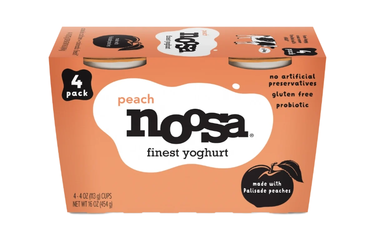 Peach Yogurt Single Serve Noosa Yoghurt, 58 OFF