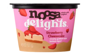 noosa delights Strawberry Cheesecake Yogurt