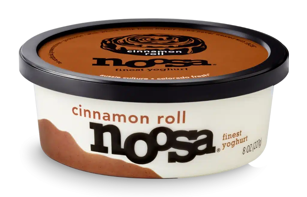 Noosa Cinnamon Roll Yogurt 8oz Tub