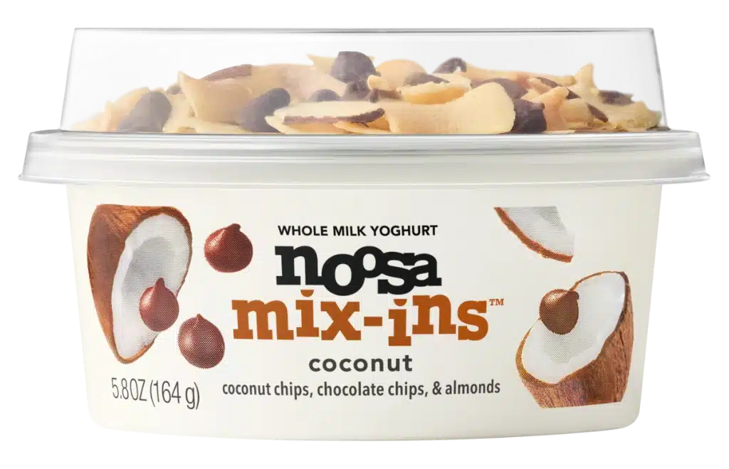 noosa mix-ins coconut Yogurt